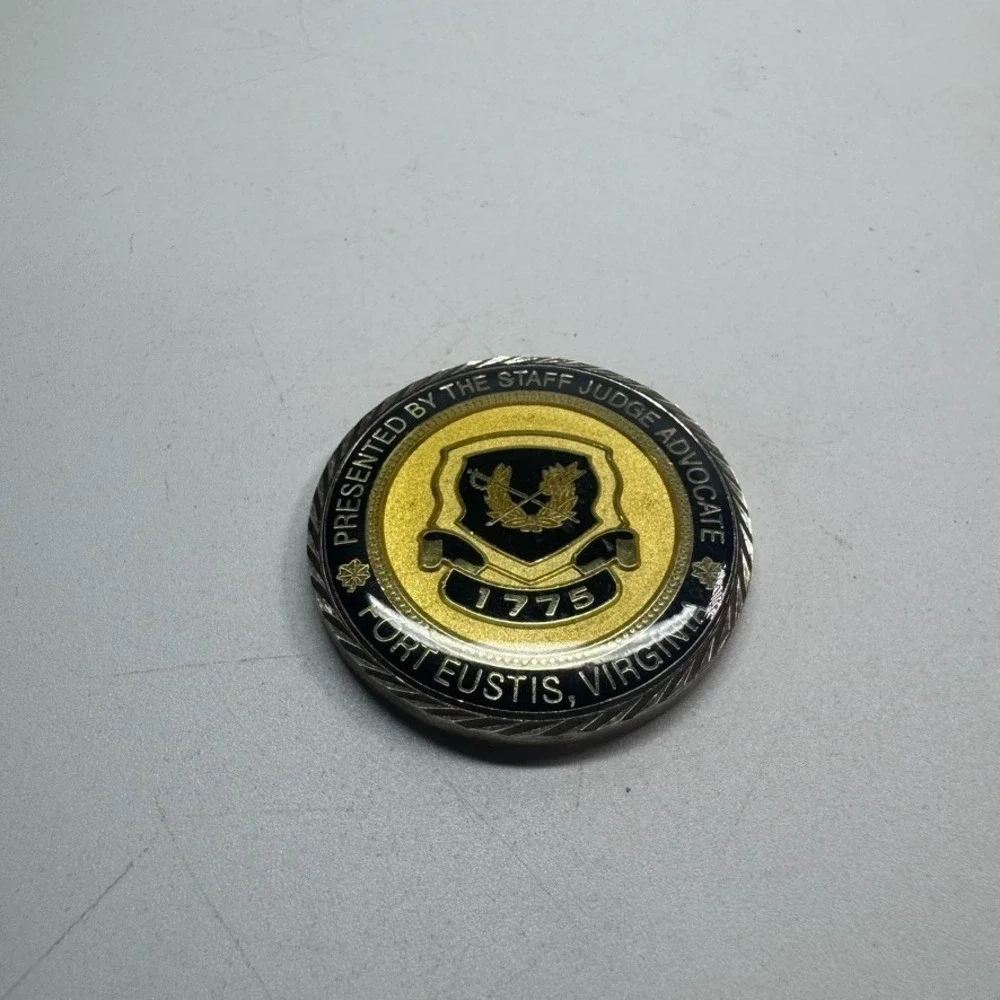Spearhead Of Logistics Presented By the Staff Judge Advocate Challenge Coin